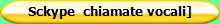 Sckype  chiamate vocali]